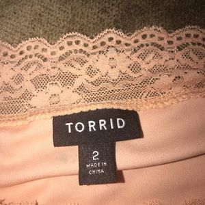 Off shoulder Torrid dress